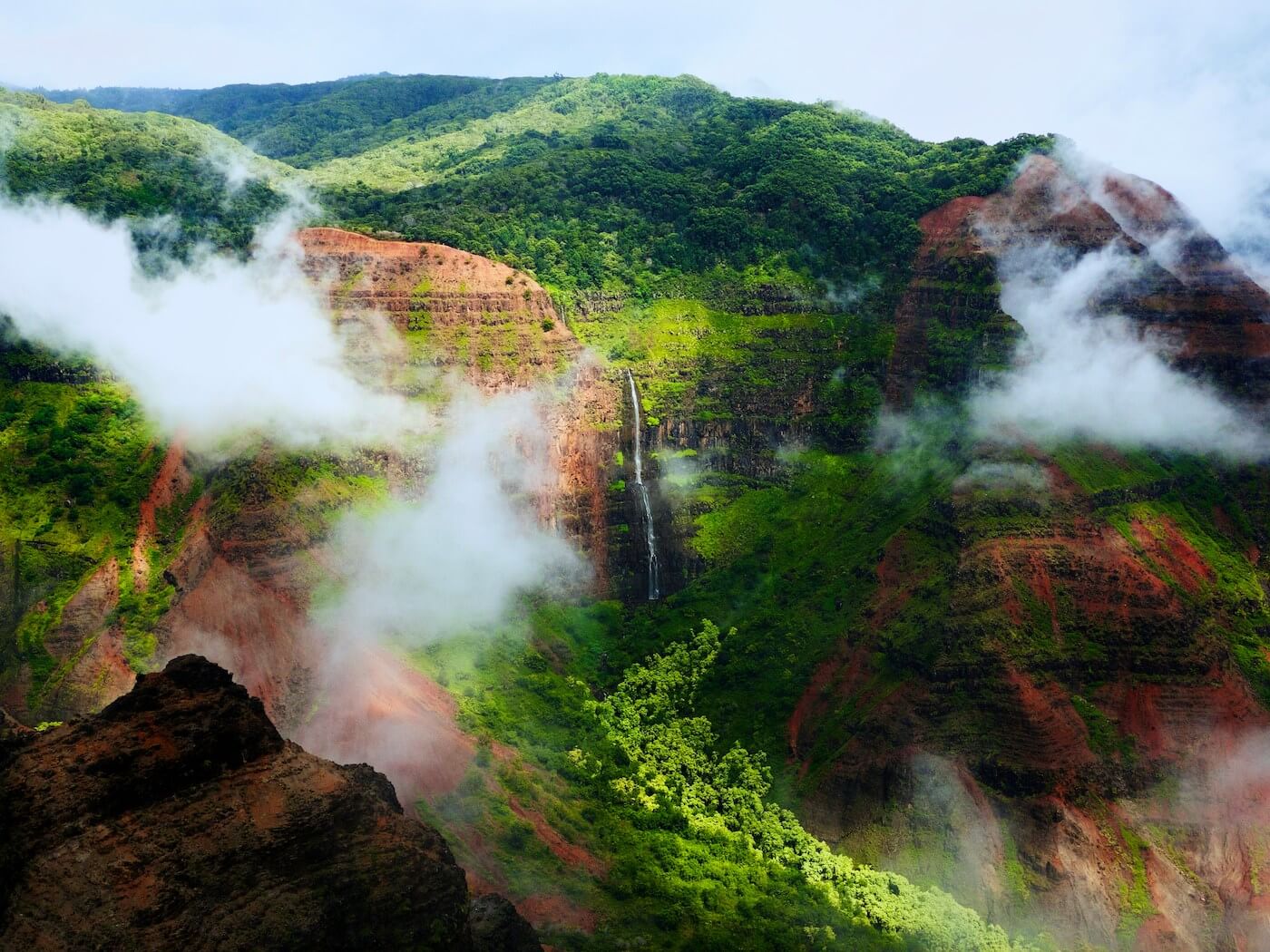 polynesian adventure tours Wailua River Waimea canyon fern grotto adventure